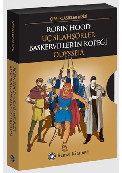 Çizgi Klasikler Dizisi (4 Kitap Kutulu)