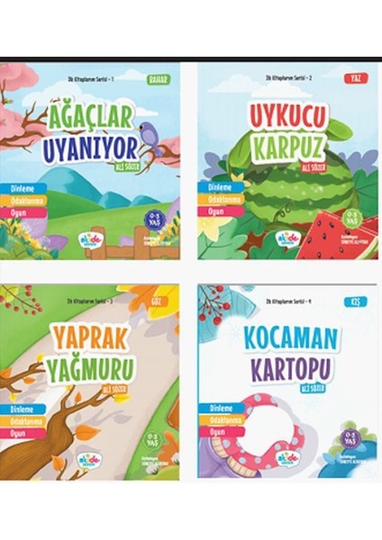 Ilk Kitaplarım Serisi (4 Kitap)