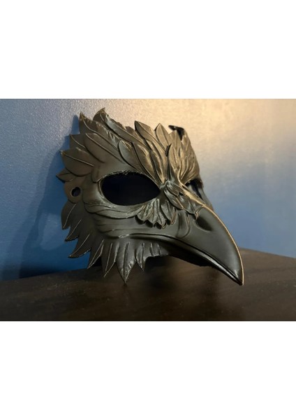 Karga Maske – Halloween Cadılar Bayramı Korku Kostüm Aksesuarı ve Dekoratif Maske fiyatları