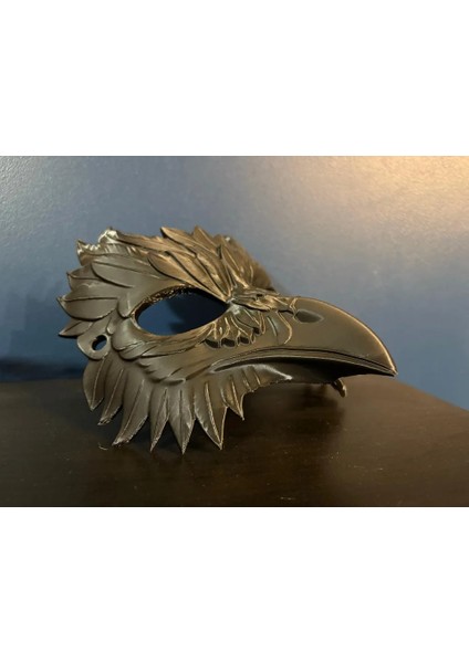 Karga Maske – Halloween Cadılar Bayramı Korku Kostüm Aksesuarı ve Dekoratif Maske fırsatları