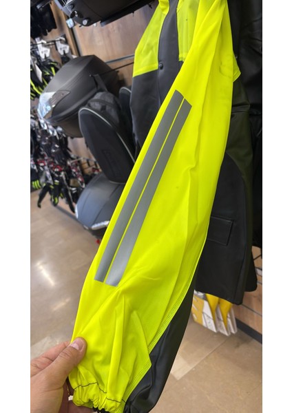ASTARLI YAĞMURLUK TAKIM KURYE PAKETÇİ PVC NEON SARI S fiyatları