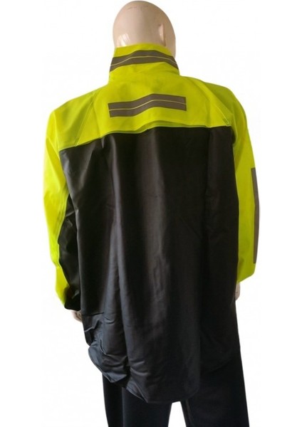 ASTARLI YAĞMURLUK TAKIM KURYE PAKETÇİ PVC NEON SARI S modelleri