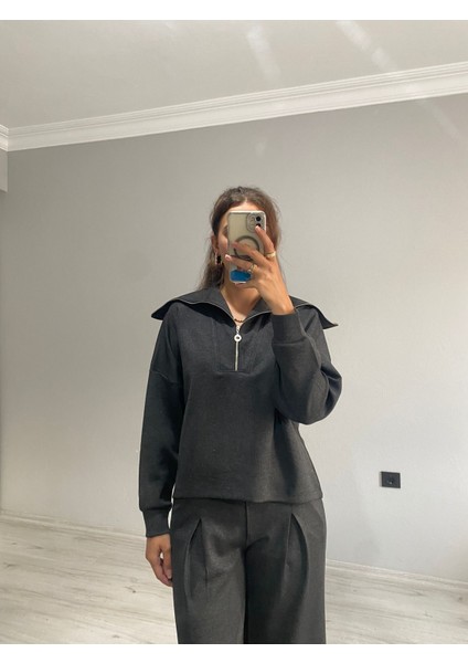 Modal Kumaş Sweatshirt Pantolon Eşofman Takım modelleri