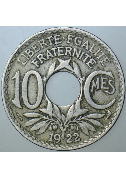 Fransa 10 Centimes 1922. fiyatları