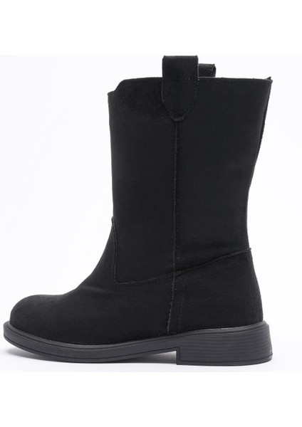 Kadın Süet Uzun Bot Siyah Niva fırsatları