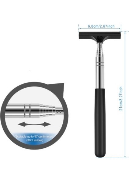 Teleskopik Araba Cam Ayna Sileceği fiyatları