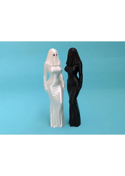 Sevimli Hayalet Figürü – Dekoratif Halloween Cadılar Bayramı Masa ve Parti Süsü