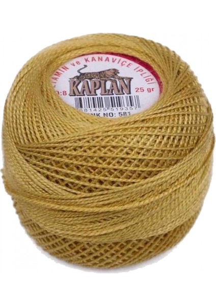 3 Adet Kaplan Etamin ve Kanaviçe Ipi 8 No Kod/renk: 604 - 110 - 581 - Ryl fırsatları