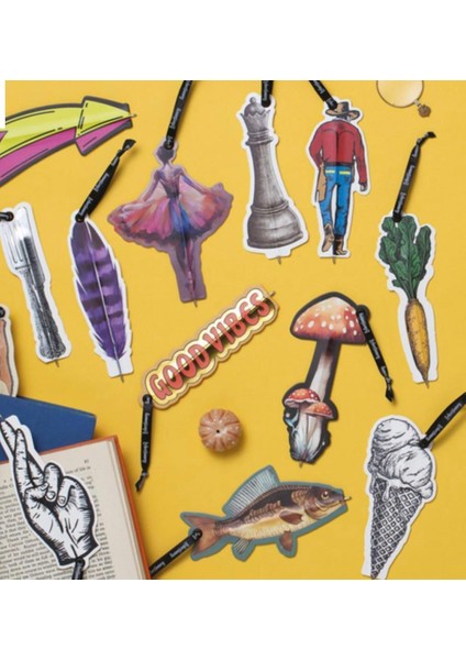 Eclectionery Kitap Ayracı - Quill & Ink modelleri