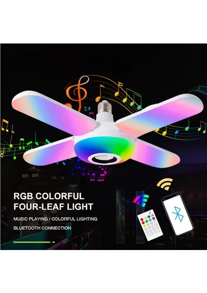 Flash Point 40 Watt Bluetooth 4+1 Musıc Magıc LED Ampul (5248) modelleri