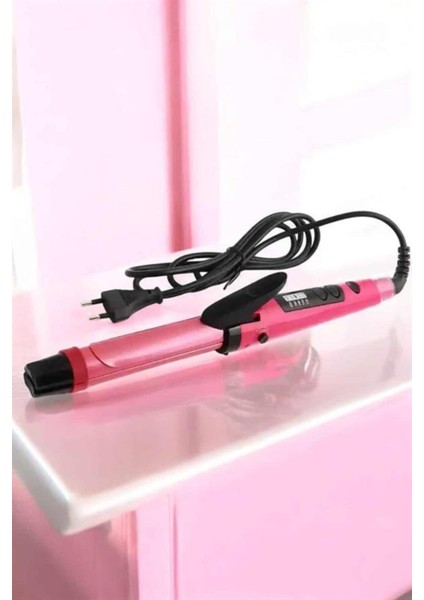 Çok Renkli Çok Fonksiyonlu Saç Şekillendirici Düzleştirici ve Maşa Seti modelleri