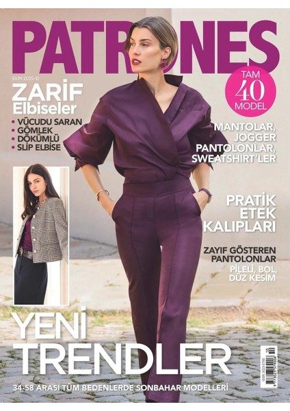 Patrones Dergi Ekim 2025