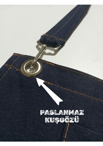 Atölye Barista Seramik Aşçı Master Chef Çiçekçi Pastacı Kot Denim Önlük fiyatları