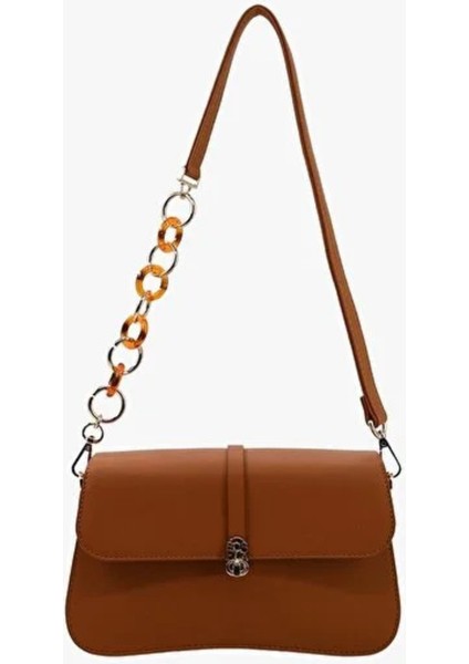 Kadın Çarpraz Askılı Çanta 67-7164 Taba indirimleri