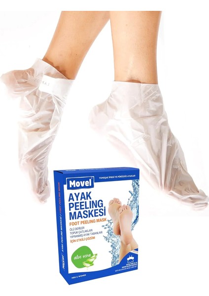 Movel Peeling Çorabı Ayak Bakım Maskesi (5060)
