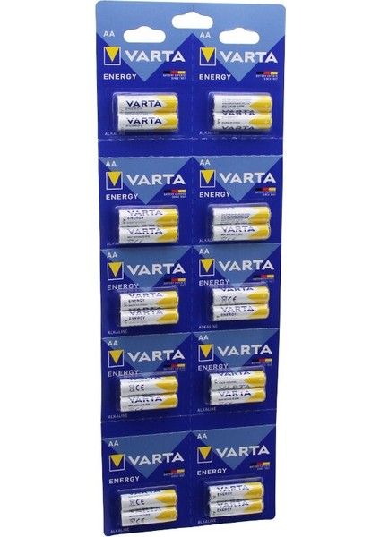 Varta Kalem Pil Alkalin 20PCS (5060)