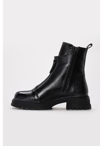 Hakiki Deri Kürklü Kadın Klasik Bot 733KZA2308 fiyatları