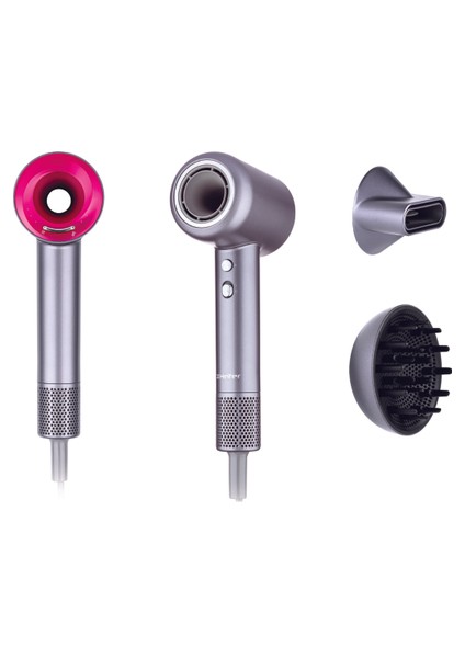 Şık Gri Saç Kurutma Makinesi, Hızlı ve Güçlü Kurutma Performansı modelleri