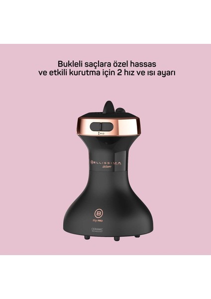 Kıvırcık Saçlar Için Seramik Saç Kurutma Makinesi Siyah AR5086 indirimleri