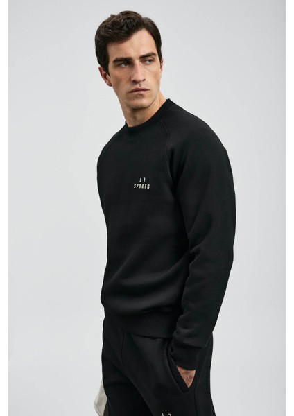 Sıgma Siyah Erkek Sweatshirt 112030186 modelleri