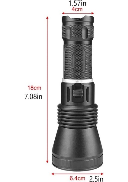1200 Lümen Profesyonel Şarjlı El Feneri WT-655 ( Lisinya ) modelleri