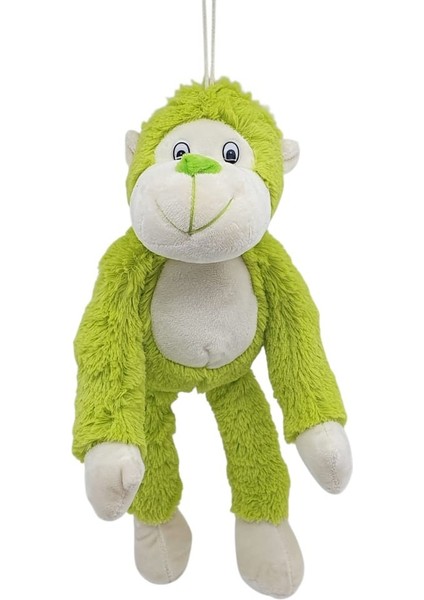 Peluş Maymun 40 cm - Yumuşak Peluş - G5501 - Yeşil (Lisinya) fiyatları