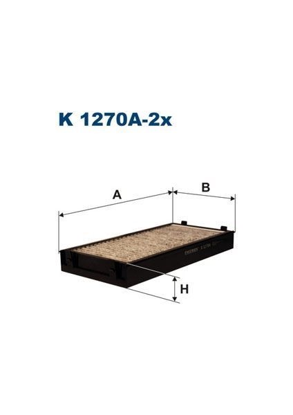 Fıltron K1270A-2X - Polen Filtresi Bmw X5 3.0-3.5-4.8-Bmw X6 3.0-3.5-4.0