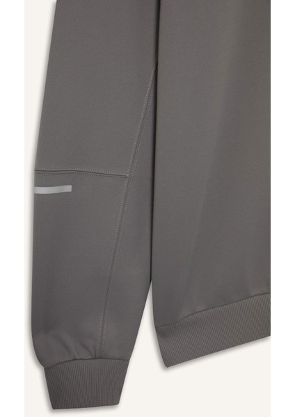 Fit Standart Fit Bisiklet Yaka Sporcu Sweatshirt F2379AX25WN fiyatları