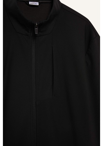 Fit Standart Fit Dik Yaka Fermuarlı Sweatshirt F7635AX25AU fiyatları