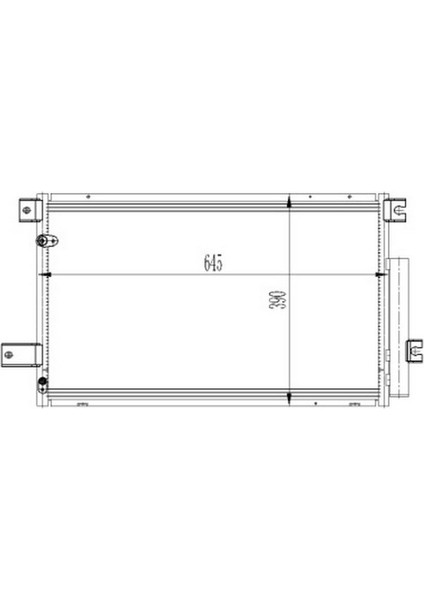 Orıs CTO778016 - Klima Kondenseri Avensis 2.0D4D 03 Oto.-Mek.