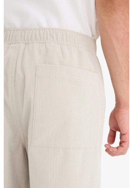 Wide Leg Geniş Paça Fitilli Kadife Pantolon F2042AX25WN