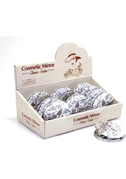 Yöresel Taşlı El Aynası 5ALY454 ( Lisinya )