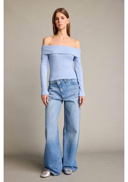 Kayık Yaka Uzun Kollu Tişört fiyatları