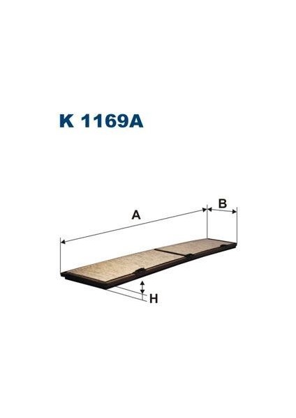 Fıltron K1169A - Polen Fıltresı Bmw E87 E88 E90 E84 Karbonlu