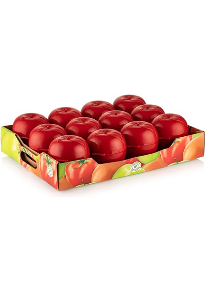 Elma Şeklinde Saklama Kabı Kamp Okul Piknik Elma Taşıma Saklama Qlux L-00397 Bpa Içemez fiyatları