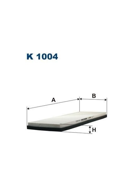 Fıltron K1004 - Polen Filtresi Passat 96-00 -A4 95-00 1.6-1.8-1.9-2.0tdı-2.8-2.5tdı x V