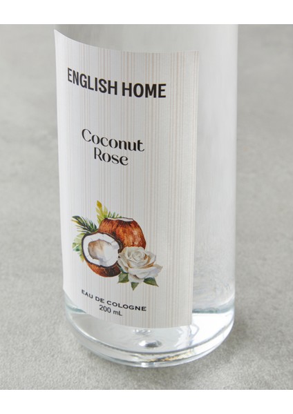 Coconut Rose Kolonya 200 ml Şeffaf modelleri