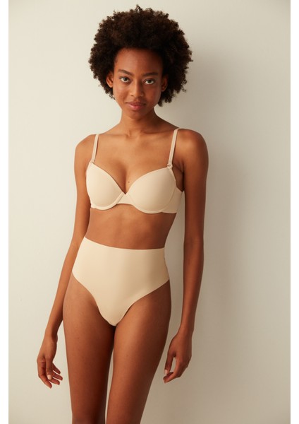 Bej Daylift Balenli Dolgusuz Sütyen indirimleri