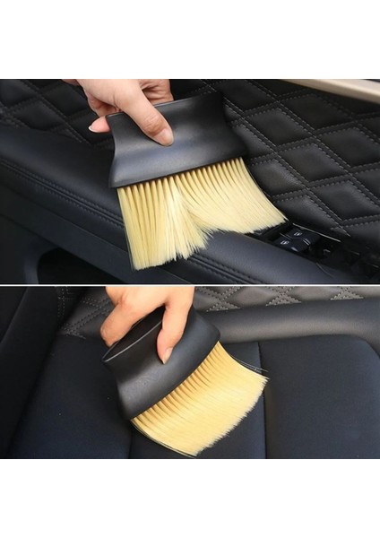 Yumuşak Kıllı ve Ergonomik Saplı Araç Içi Detaylı Toz Temizleme Fırçası (5263) fiyatları