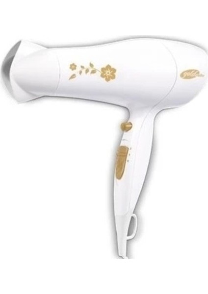 2000W Sıcaklık ve Hız Ayarlı Saç Kurutma Makinesi, Siyah