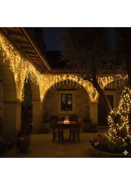 Günışığı Renk 5 Farklı Işık Modlu 10 Metre Eklemeli Dekor Boncuk Model Dekoratif LED (5263) indirimleri