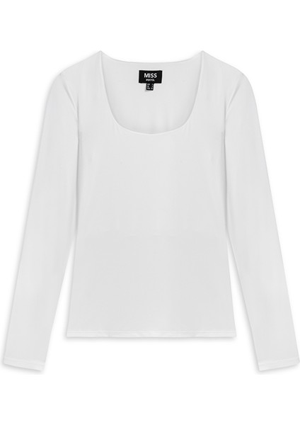 Kare Yaka Tişört IW6250070020002 indirimleri