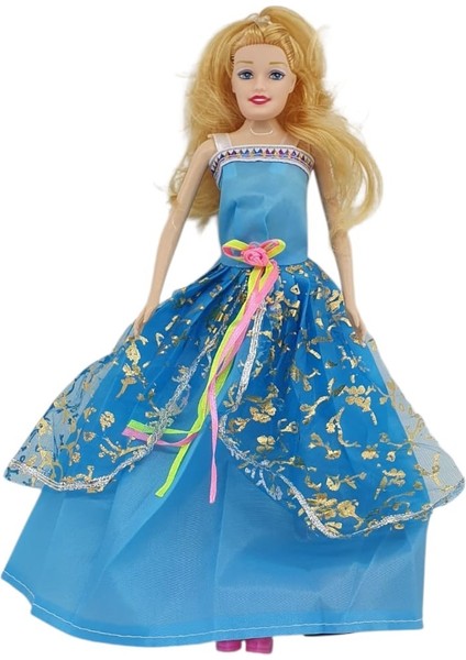 Bebek Yedek Elbiseli ve Aksesuarlı - 1115-21 - Mavi (Lisinya) modelleri