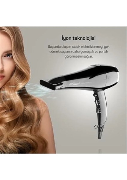 Iyonlu Siyah Sac Kurutma Makinesi, Güçlü ve Hızlı Kurutma Özelliği modelleri