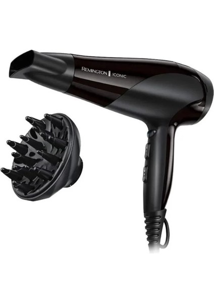 Iyonik Saç Kurutma Makinesi, 2200 W, 3 Isı, 2 Fan ve Soğutma Modu, Renkli Seçenekler