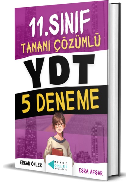 11. Sınıf Ydt-Yksdil Çözümlü 5 Deneme