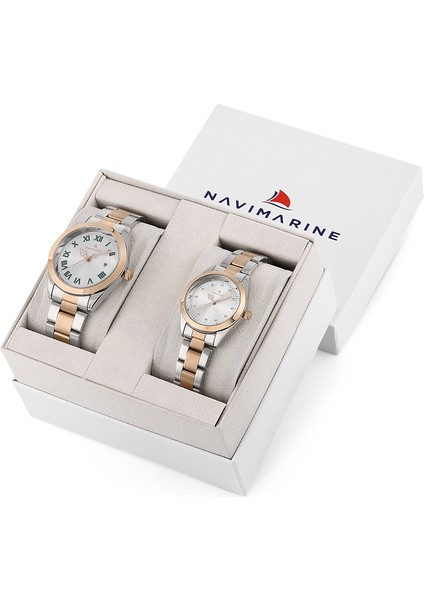 Navımarıne Çift Kol Saati NM5005.11-5004.12