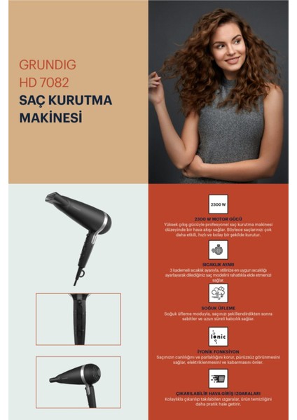 2300W Dc Motor Saç Kurutma Makinesi, Beyaz, Güçlü ve Hafif Tasarım fırsatları