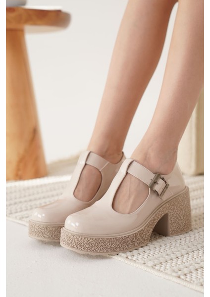 Mathilda Kadın Bej Rugan Günlük Ayakkabı