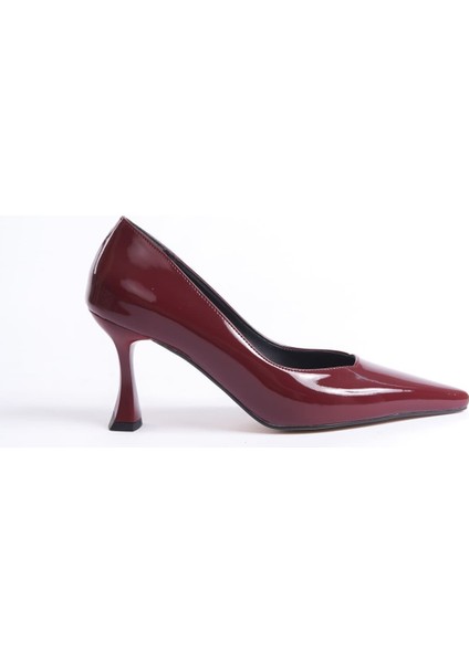 Cordelia Kadın Bordo Rugan Stiletto fiyatları